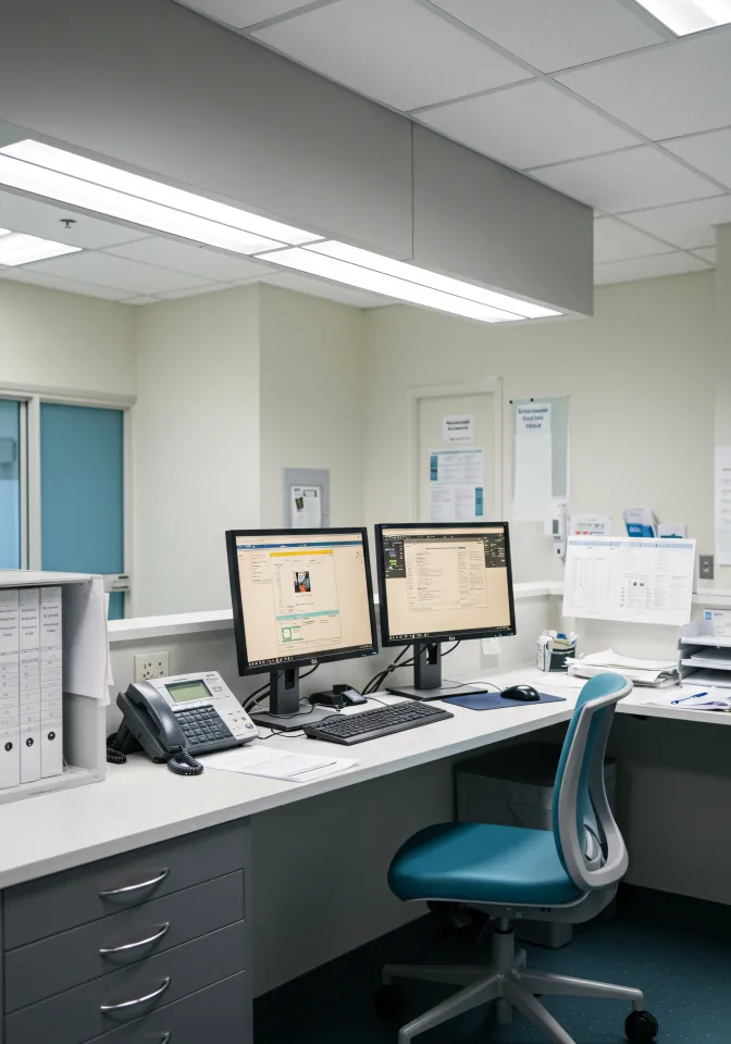 Consultor haciendo seguimiento financiero